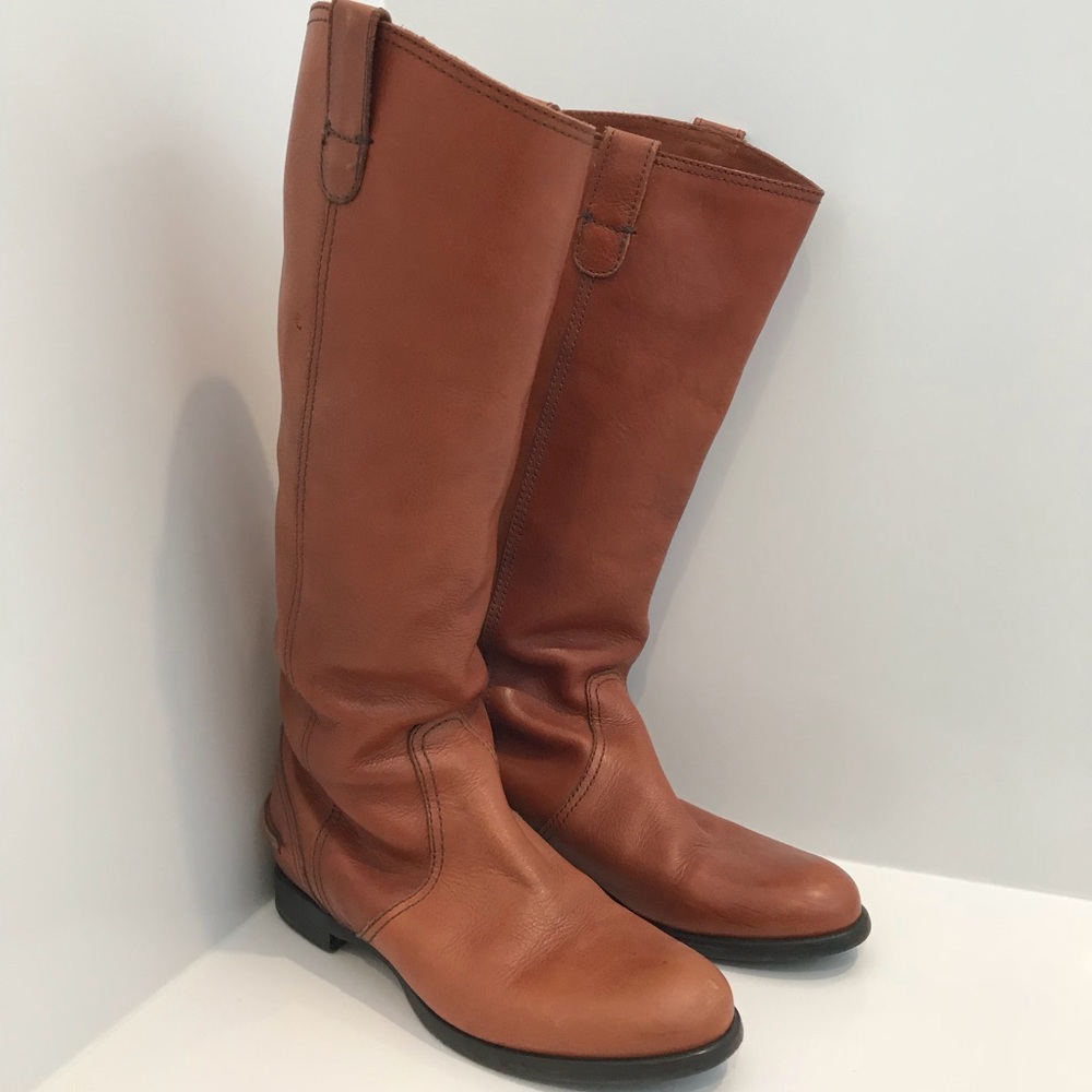 Madewell Archive Boots Cognac Size 6